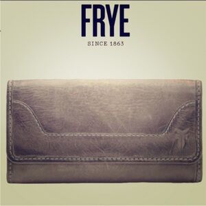 FRYE Melissa trifold leather wallet